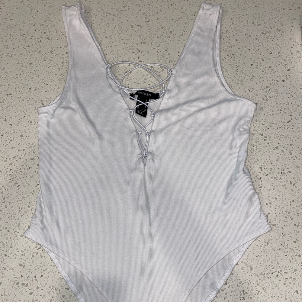 Stitch front bodysuit